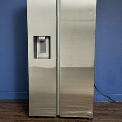 Samsung 27.4 cu. ft. Large Capacity Side by Side Refrigerator - $50 down