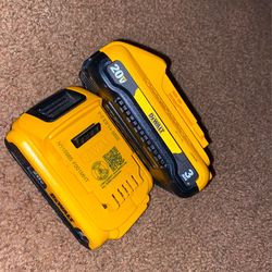 Dewalt Battery 20v, 3AH/2AH