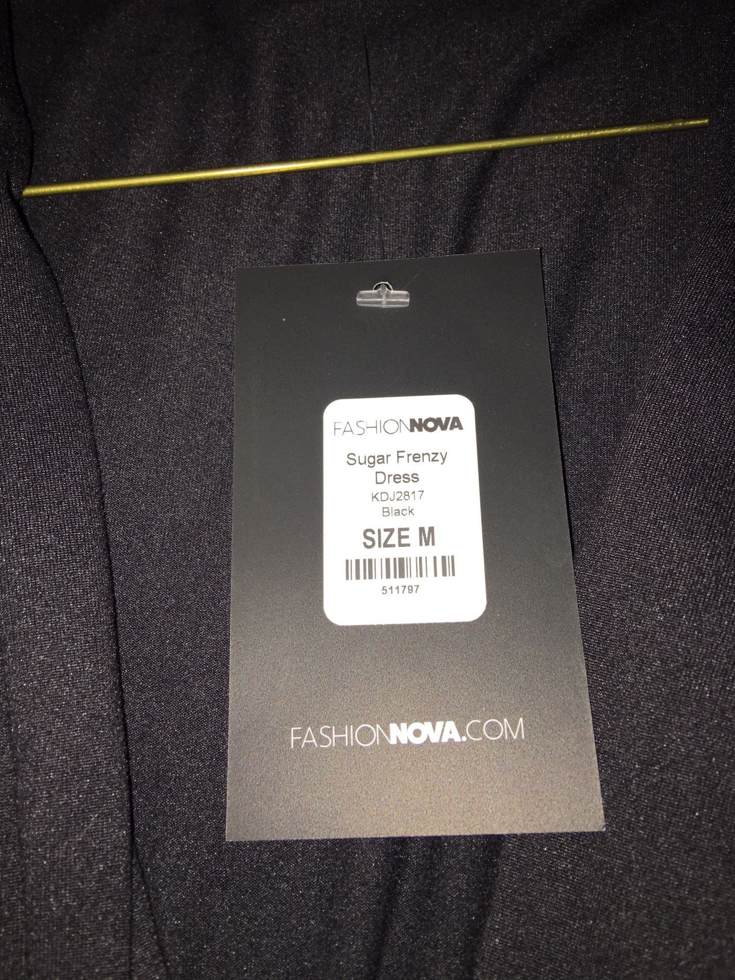 FashionNova Black Sugar Frenzy Dress for Sale in El Paso, TX - OfferUp