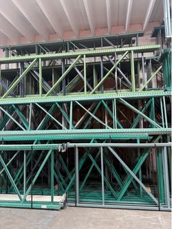 Teardrop Pallet Rack Uprights SALE!