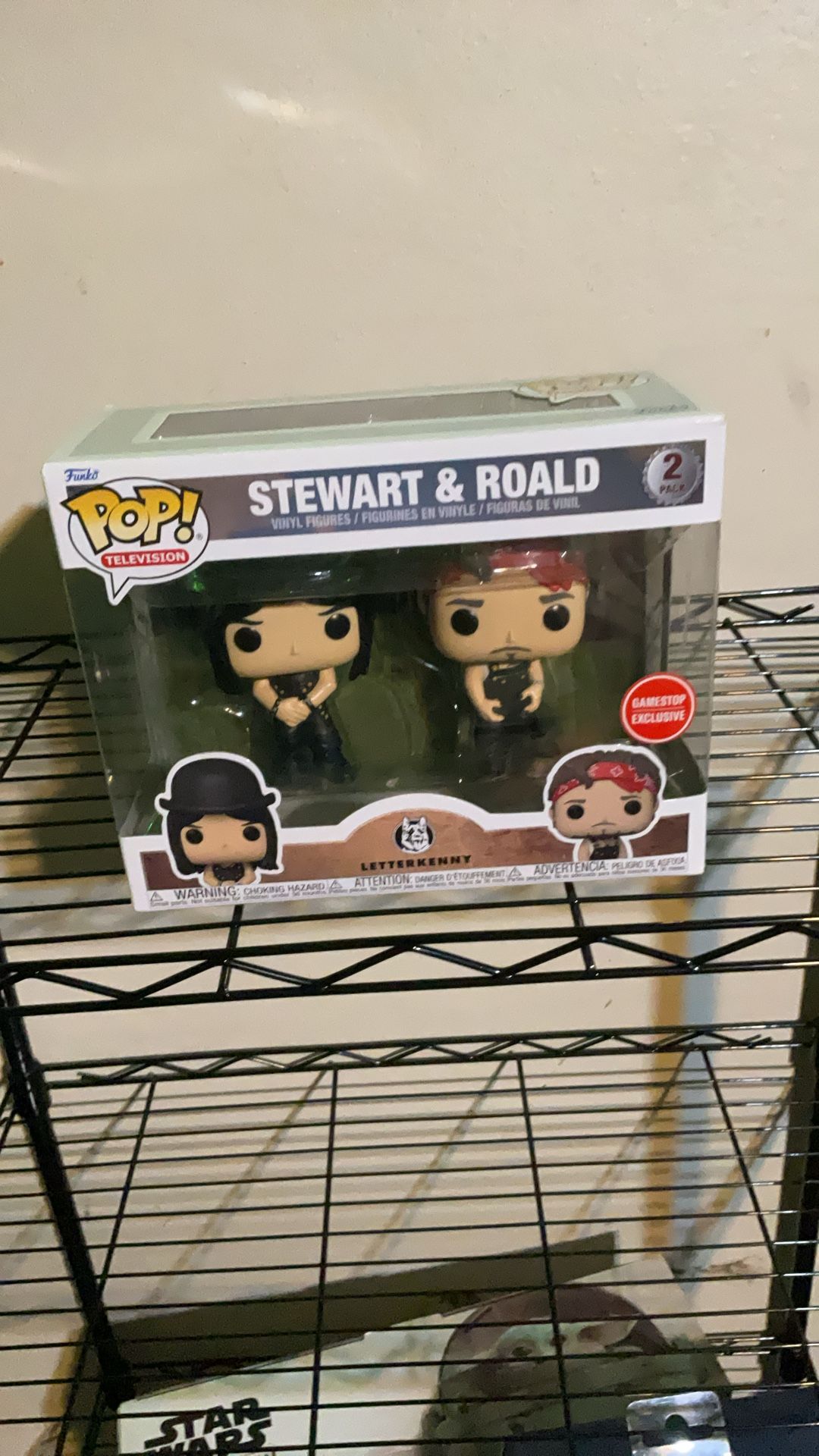 Stewart & Roald Funko Pop
