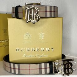 Burberry Belt Brand New With Box And Dust Bag OBO 