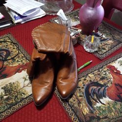 Leather  Boots