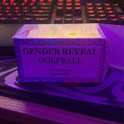 Gender Reveal Golf Balls, BOTH FOR GIRL