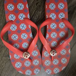 Size 8 Tory Burch Flipflops 