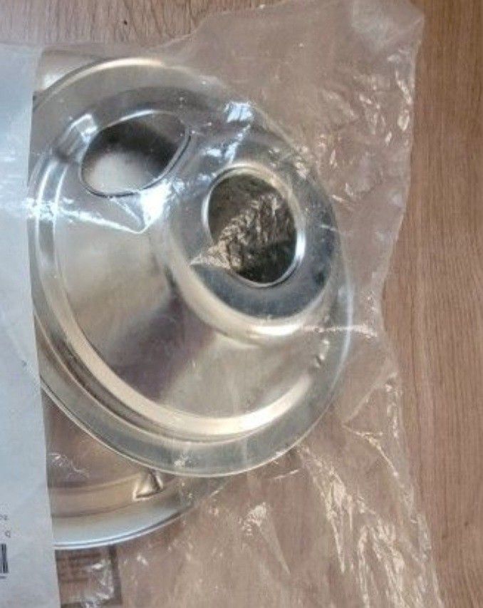 Electric Range Drip Burner Bowl Pans . 1 small 6" Inches. 2 Large 8" Set of 3. Hotpoint  Range Parts Stove. Kitchen. 