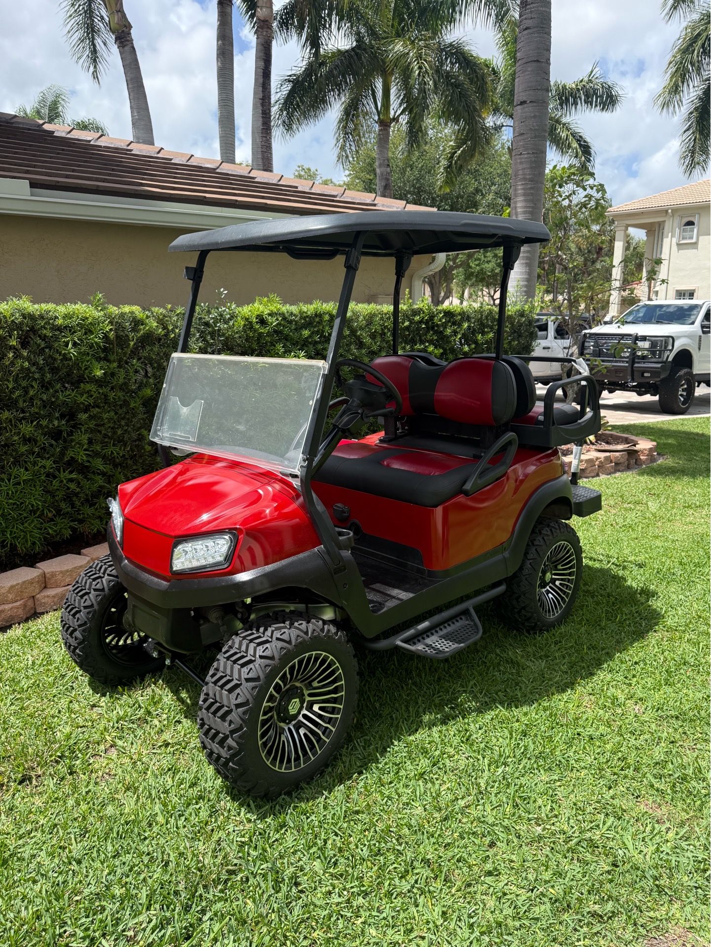 Golf cart lithium