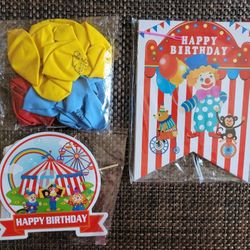Circus Party Decorations