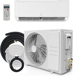 12,000 BTU Mini Split AC/Heating System for Room Up to 750 Sq.Ft