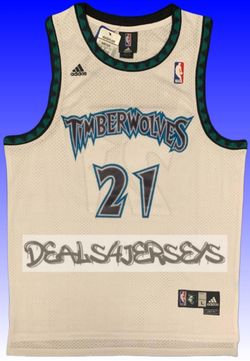 Kevin Garnett Timberwolves White Jersey