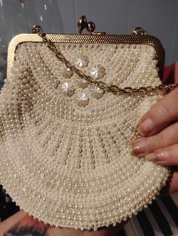 Vintage Beaded Clutch 