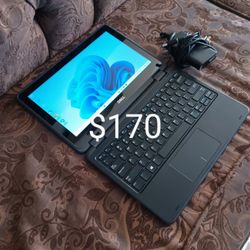 Touchscreen Laptop Tablet Dell Latitude 3190-2in1-8gb Ram -128gb HD SSD Solid 