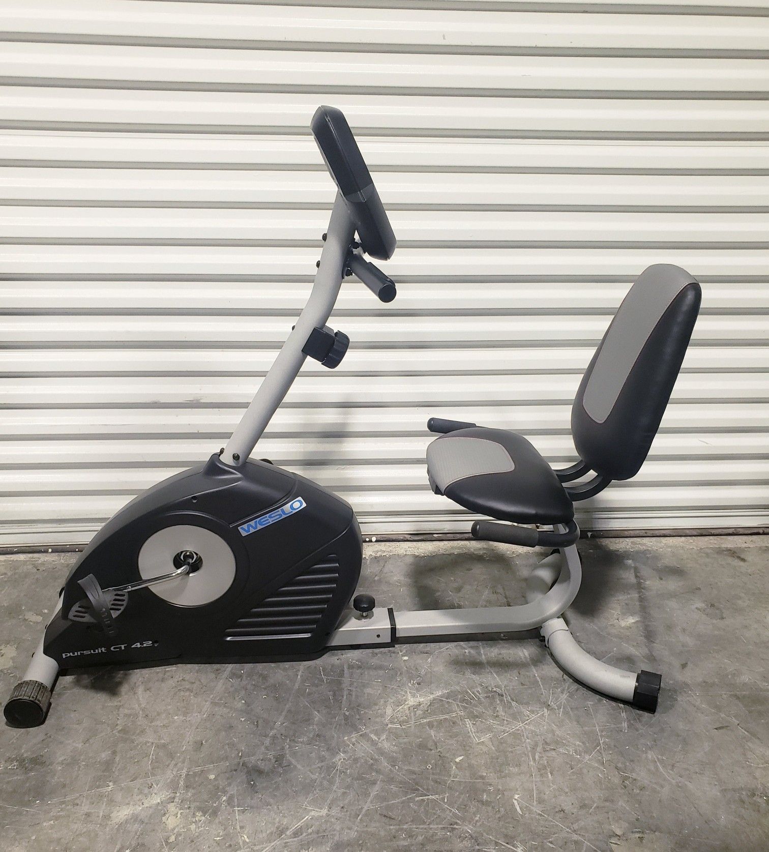 Weslo Recumbent exercise bike