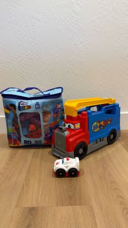 Mega Bloks 80-Piece Big Building Bag with Truck
