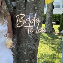 Bride To Be Sign