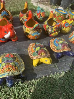 Mexican Talavera Pottery.