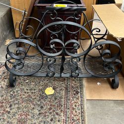 Wrought Iron magazine holder