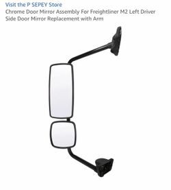 Semi truck mirror replacement