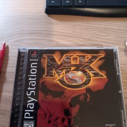 Ps1 Mk3 Mortal Kombat 3- No Manual Reproduction Cover