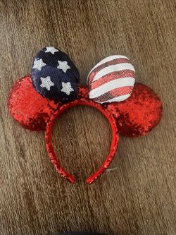 American Flag Disney Ears