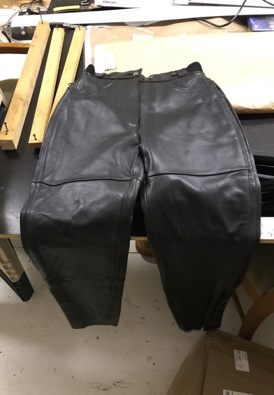 Brand new First Gear leather motorcycle pants