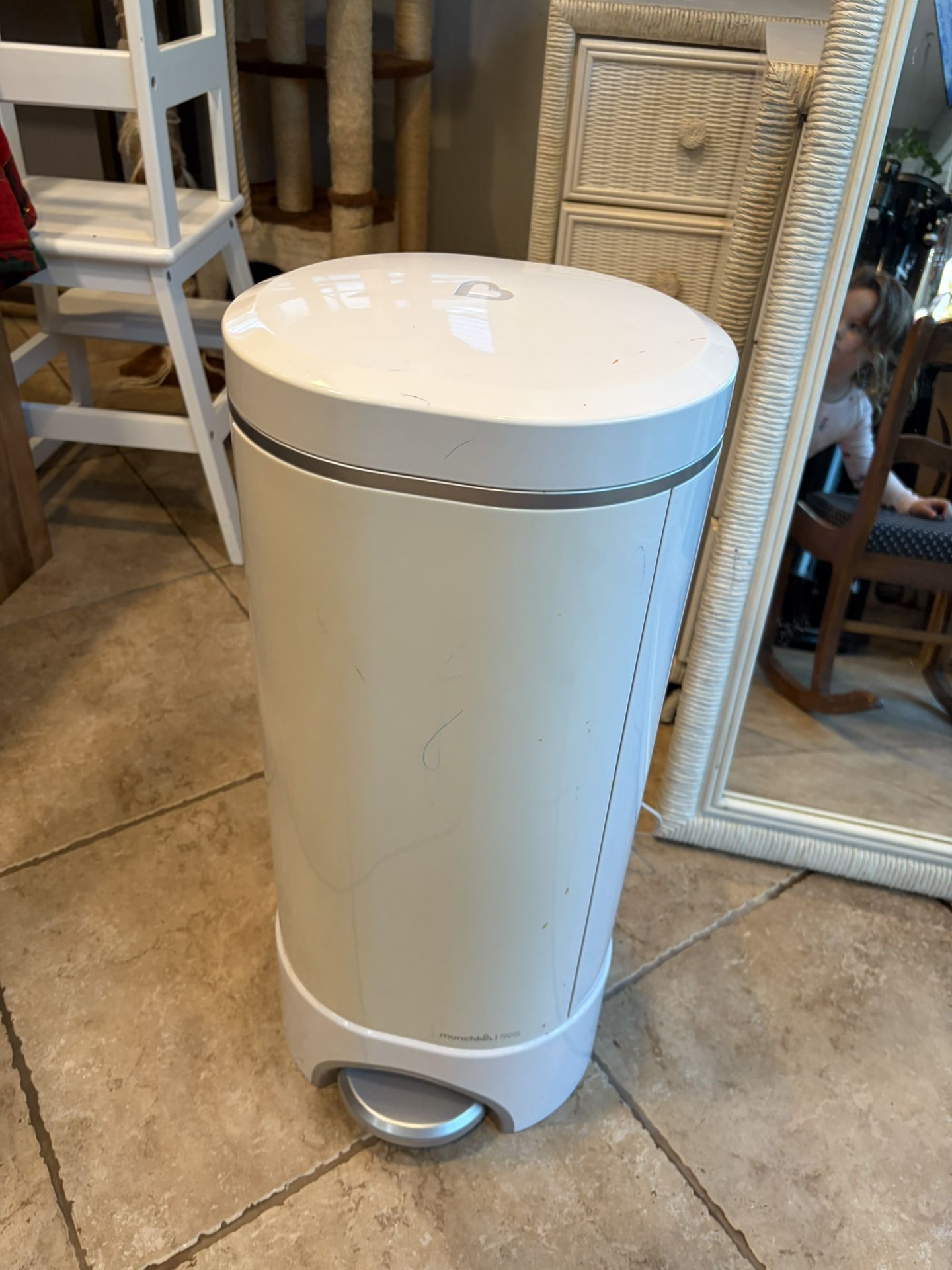 Munchkin 59s Diaper Pail. 