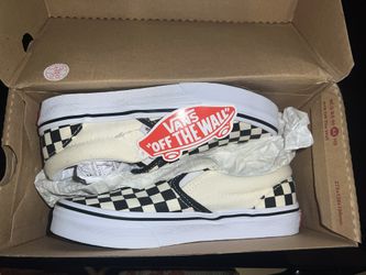 Checkered Vans Checkerboard Kids Size 2 UY