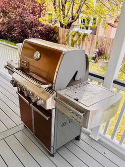 Weber Summit Gas Grill, 6 Burner + Side Burner (Propane)