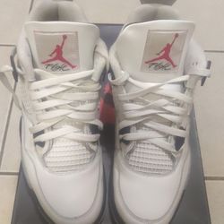 Jordan 4 White Cement Size 10.5