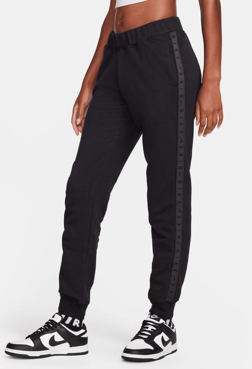 NEW Nike Sportswear Essential Women's XS Fleece Pants - Black (FQ6255-010)