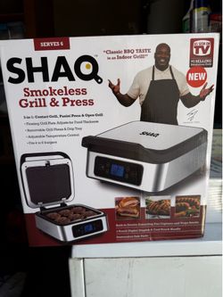 SHAQ Smokeless grill press