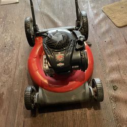 Yard machine walk behind lawn mower like new