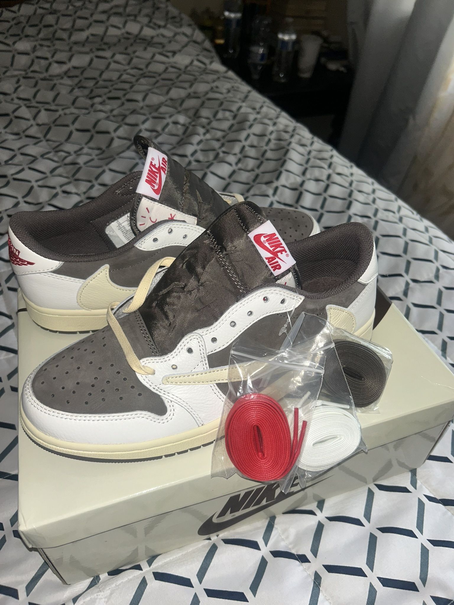 Travis Scott x Air Jordan 1 Retro Low OG PS 'Reverse Mocha'