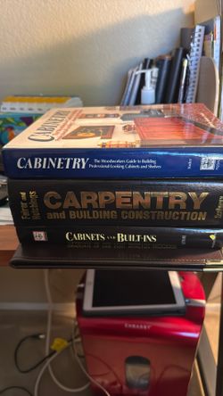 Three Cabinetry And Carpentry Books