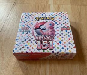 Japanese Pokemon 151 box