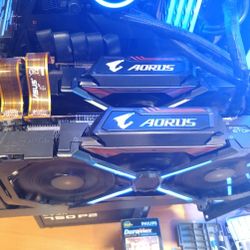 Two AORUS EXTREME gtx 1080 ti  1080ti  in Sli Mode  Rtx 3080 Kiler