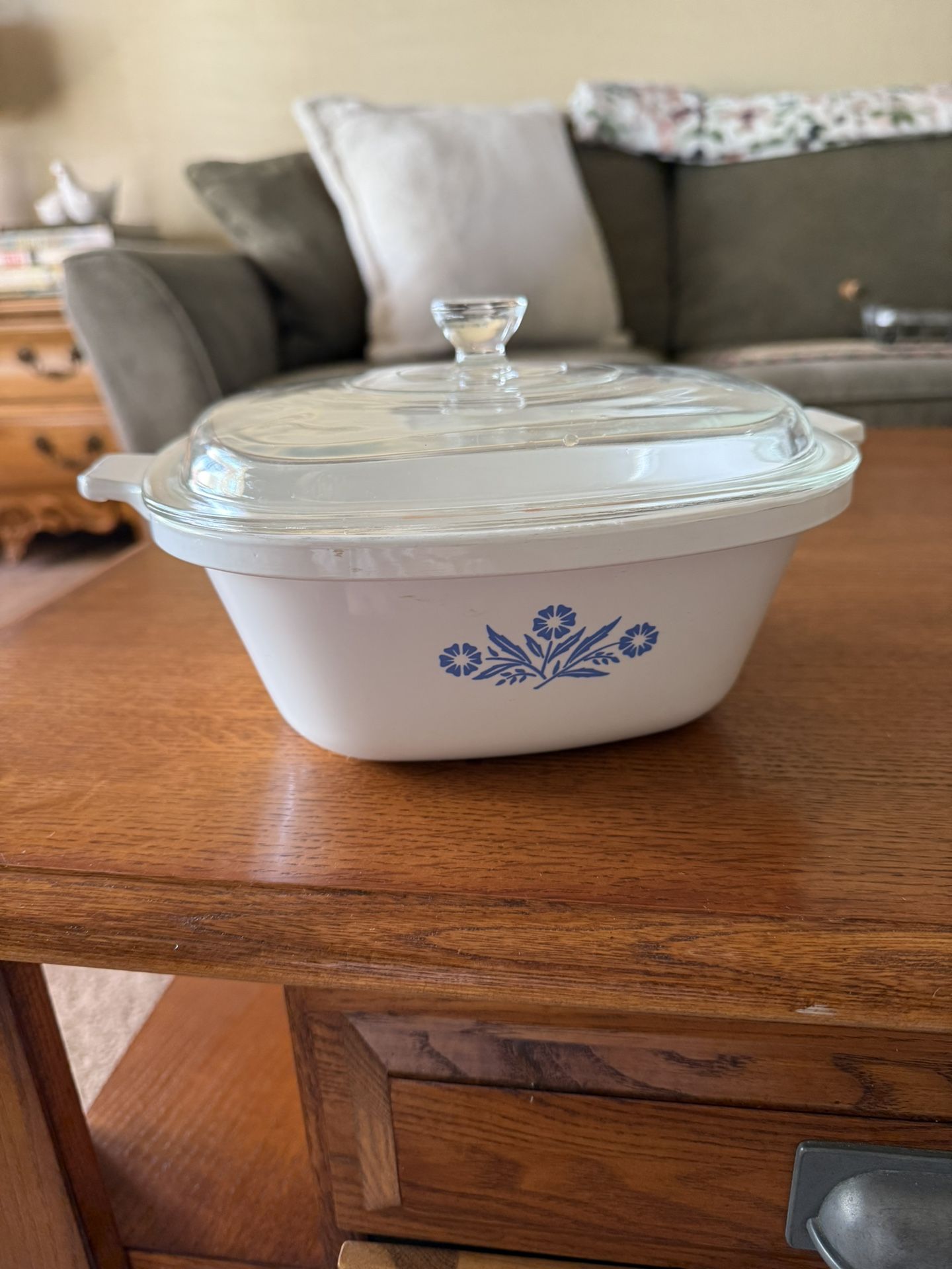 Vintage Corning Ware P17-8 Casserole Dish With Lid