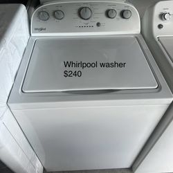 Whirlpool Washer