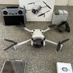 DJI Mini 4 Pro Fly More Combo Camera Drone (with RC 2 Remote)