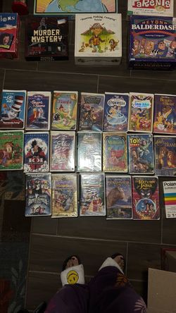 VHS Disney Lot
