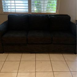 Sofa Bed From Living Spaces Midnight Blue