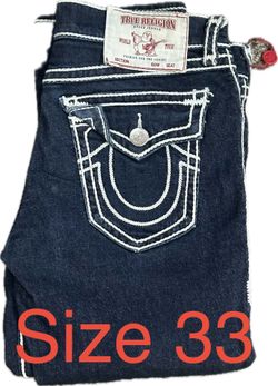 Size 33 True Religion Jeans