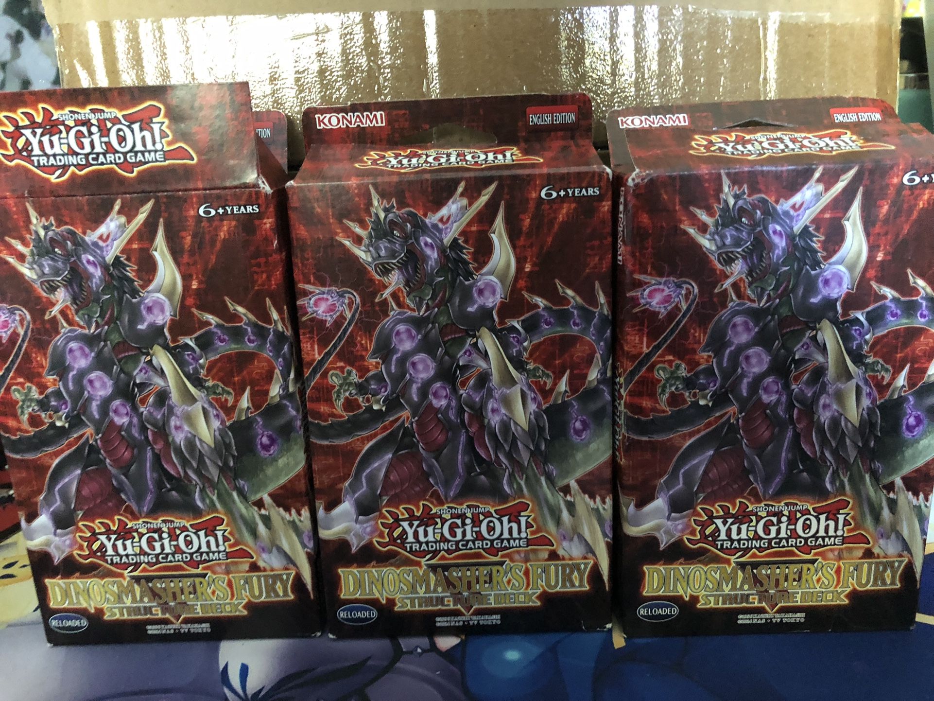Yu-Gi-Oh! 3x Dinosmasher's Fury Structure Deck (Unlimited) for Sale in San Jose, CA - OfferUp Yu-Gi-Oh! 3x Dinosmasher's Fury Structure Deck (Unlimited) for Sale in San Jose, CA - OfferUp