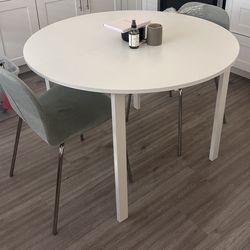Table and chairs
