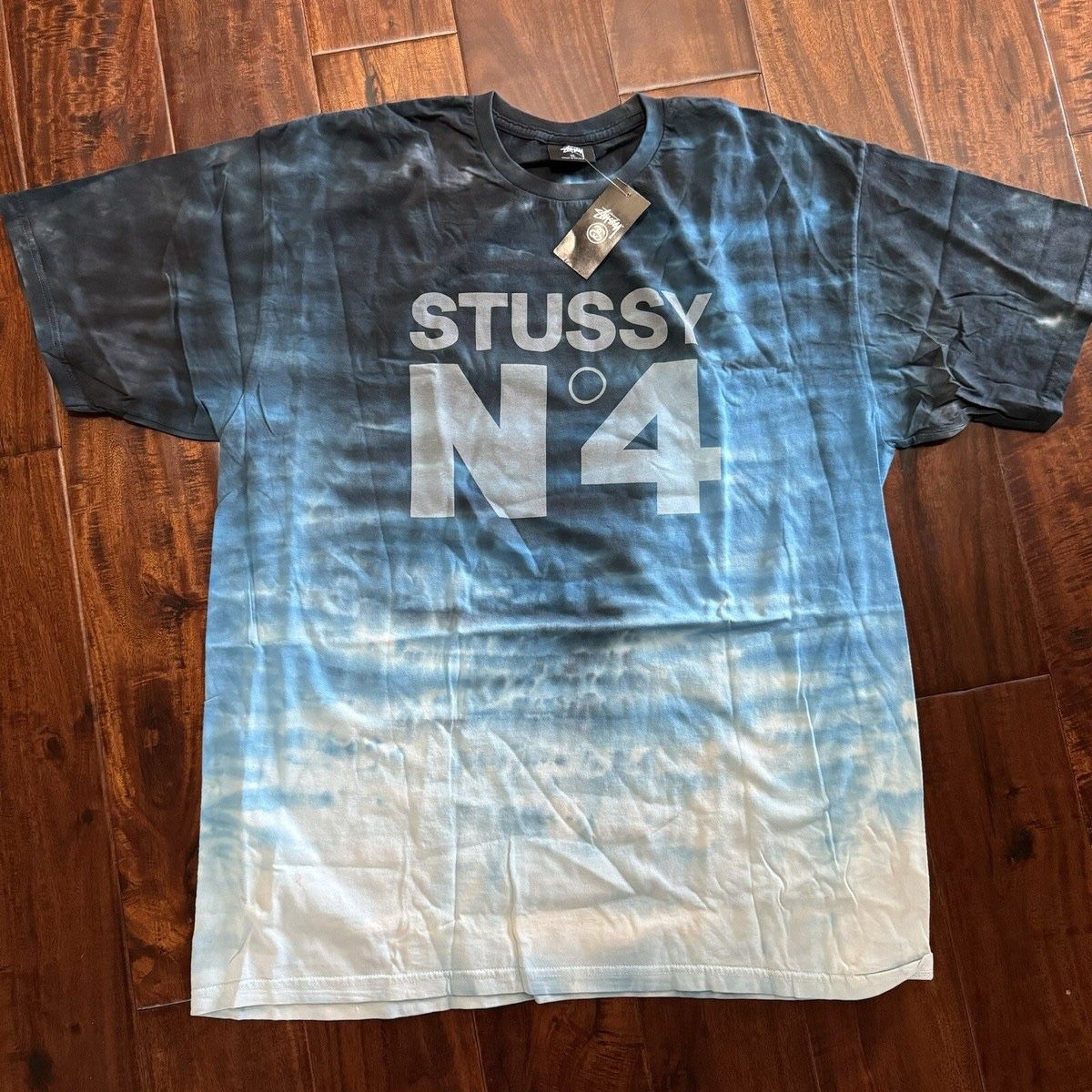 Vintage Stussy No.4 Tee Shirt