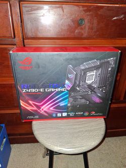 Z490 E Gaming  Rog Strix motherboard
