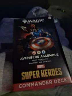 MTG Marvel Super Heroes Avengers Assemble Commander Deck