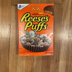 Reese's Puffs X Kaws Cereal Collaboration Box