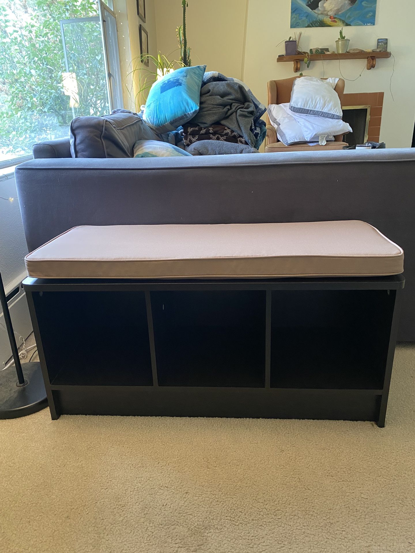 Bench With Cubbies