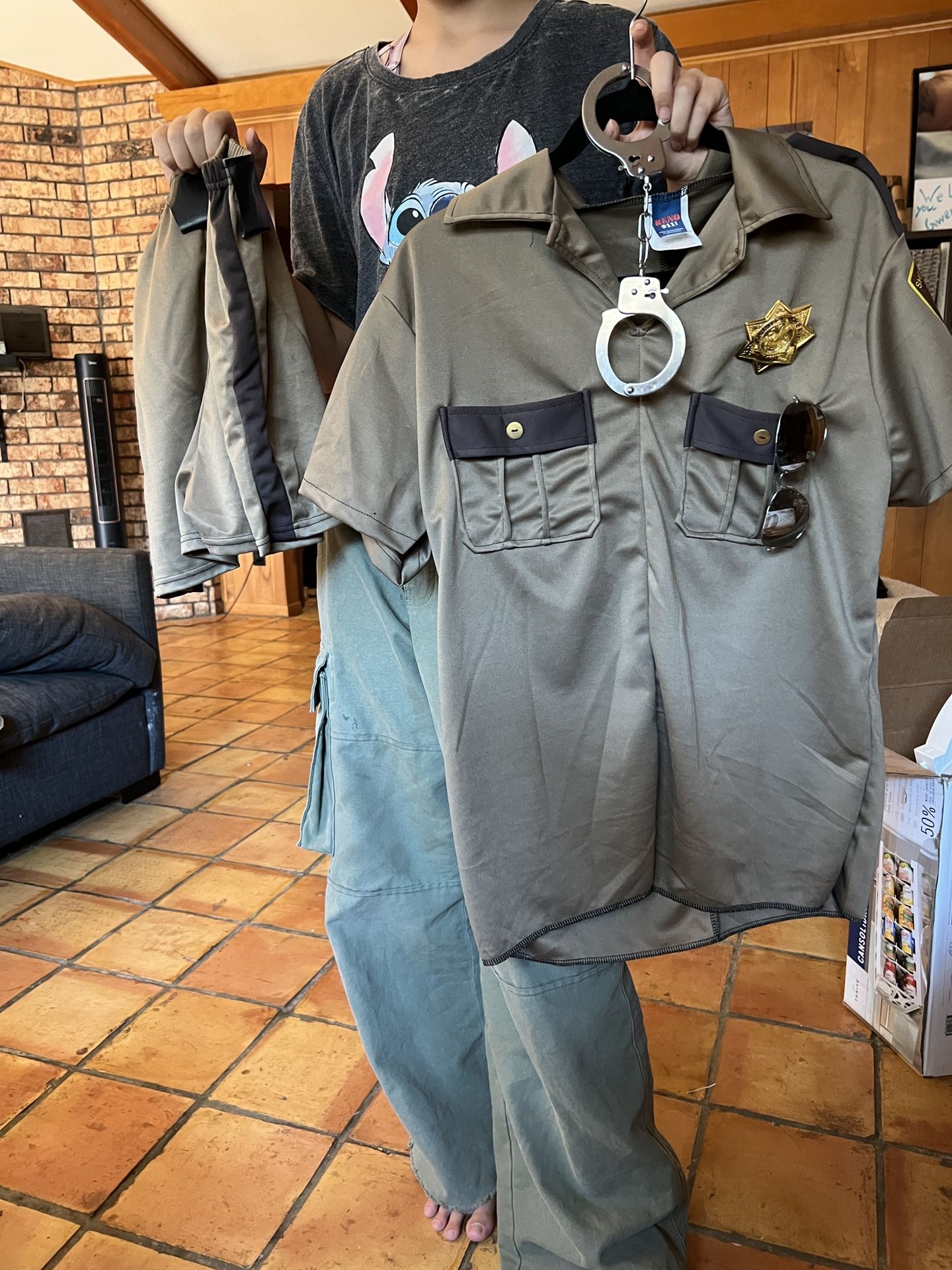 Men Reno 911 Costume